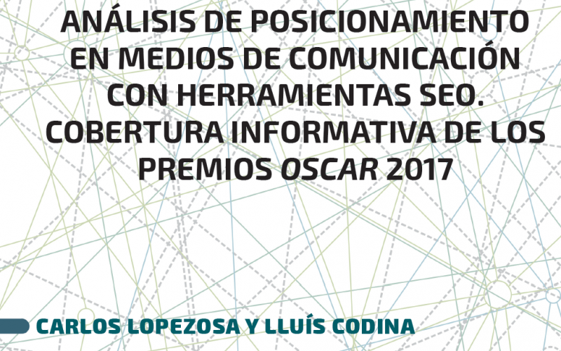 Ir al documentos en pdf Cubierta del informe sobre medios de comunicación y SEO
